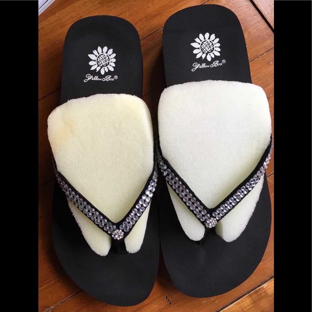 Yellow Box flip flops “Jello”